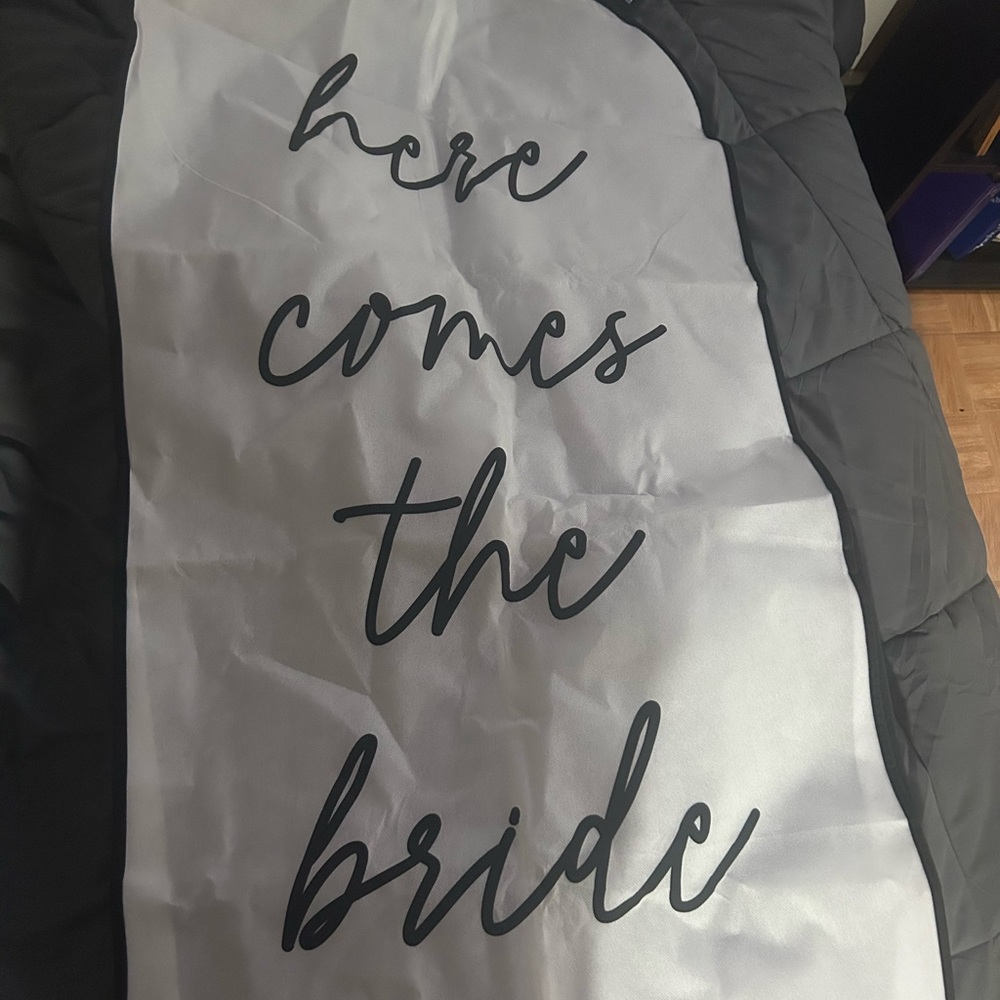 “Here Comes The Bride” Garment Bag